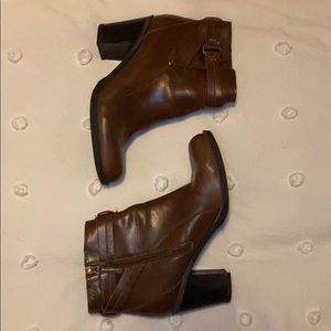 Brown Franco Sarto booties